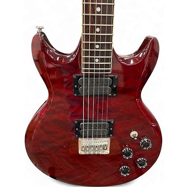 Used Ibanez AX220QM RED Solid Body Electric Guitar