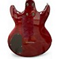 Used Ibanez AX220QM RED Solid Body Electric Guitar