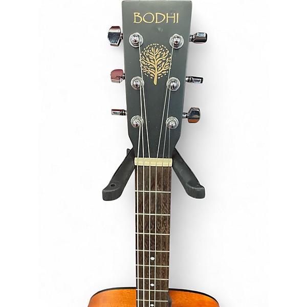 Used Bodhi BG20EOP Natural Acoustic Electric Guitar