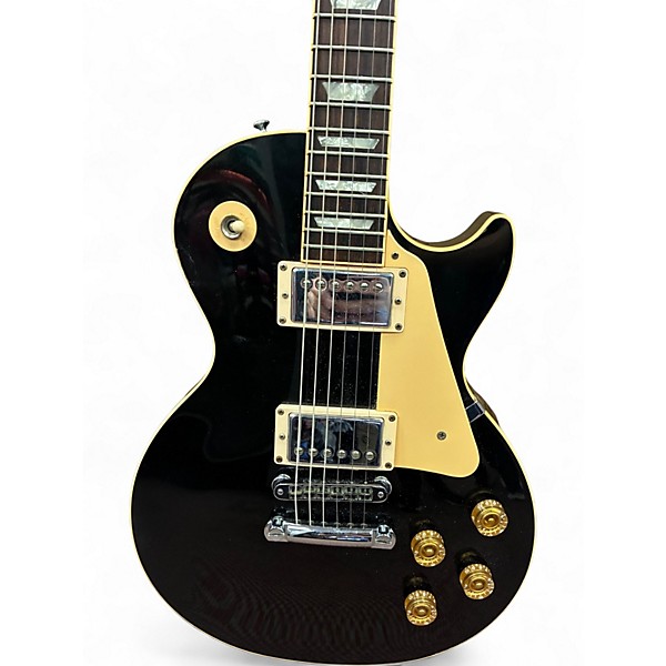 Vintage 1998 Gibson Les Paul Standard Black Solid Body Electric Guitar