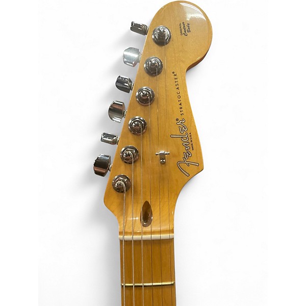 Used Fender American Standard Stratocaster 2 Color Sunburst Solid Body Electric Guitar