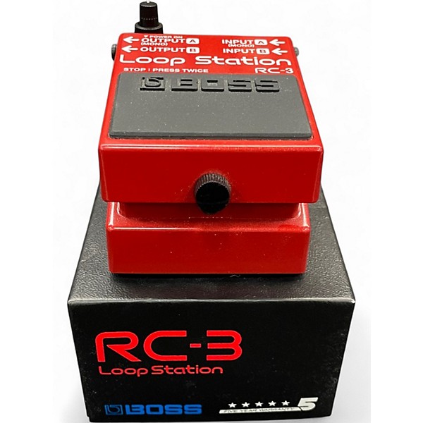 Used BOSS RC3 Loop Station Pedal