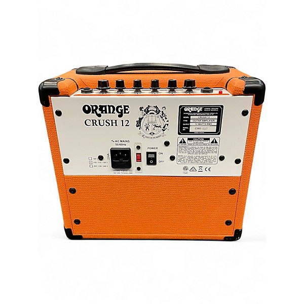 Used Orange Amplifiers Crush 12 Guitar Combo Amp