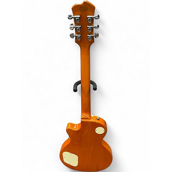 Used Agile Single Cut FLAMED Lemonburst Solid Body Electric Guitar