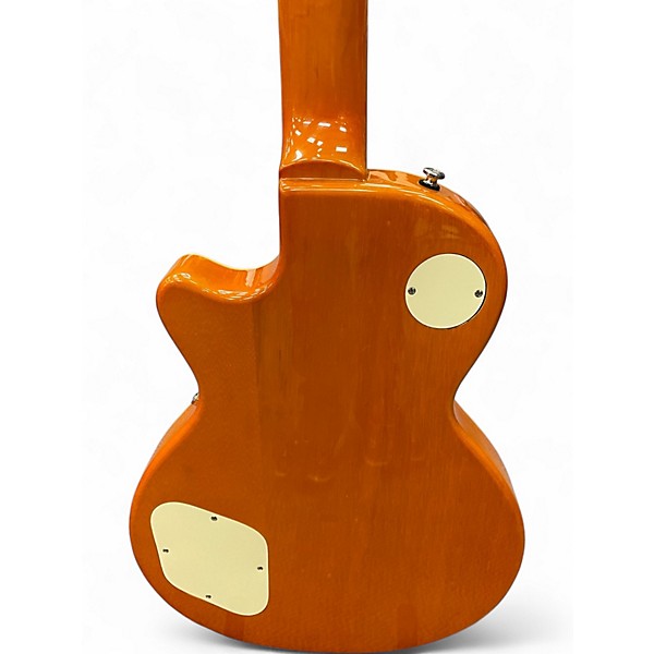 Used Agile Single Cut FLAMED Lemonburst Solid Body Electric Guitar