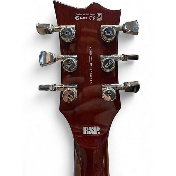 Used ESP LTD EC1000 Amber Solid Body Electric Guitar