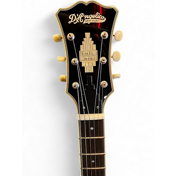 Used D'Angelico EXCEL MINI DC TOUR SOLID WINE Hollow Body Electric Guitar