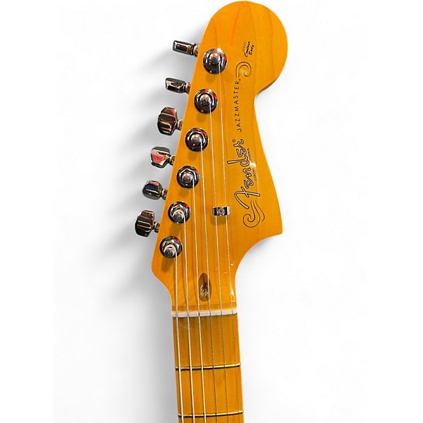 Used Fender American Professional Jazzmaster MIAMI BLUE Solid Body Electric Guitar