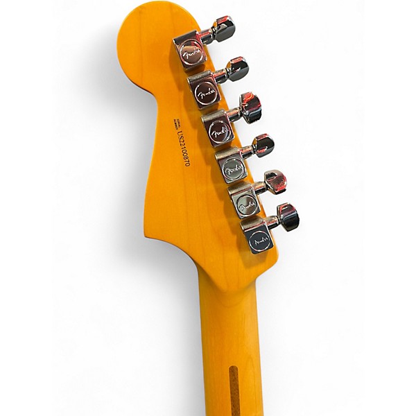 Used Fender American Professional Jazzmaster MIAMI BLUE Solid Body Electric Guitar