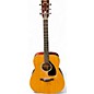 Vintage 1960s Yamaha FG180 Natural Acoustic Guitar thumbnail