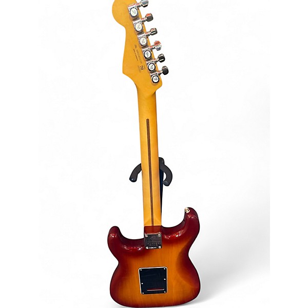 Used 2024 Fender  PLAYER PLUS PF 70TH ANNIVERSARY Sienna Sunburst Solid Body Electric Guitar