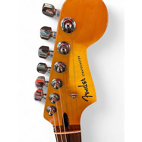 Used 2024 Fender  PLAYER PLUS PF 70TH ANNIVERSARY Sienna Sunburst Solid Body Electric Guitar