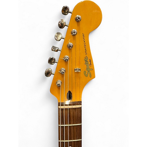Used Squier Classic Vibe 1960S Stratocaster 3 Tone Sunburst Solid Body Electric Guitar