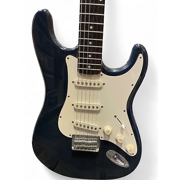 Used Squier Bullet Stratocaster BLUE Solid Body Electric Guitar