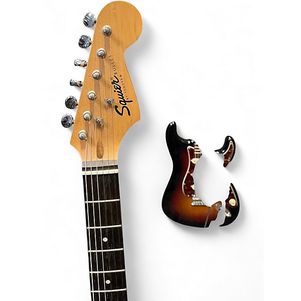 Used Squier Bullet Stratocaster BLUE Solid Body Electric Guitar