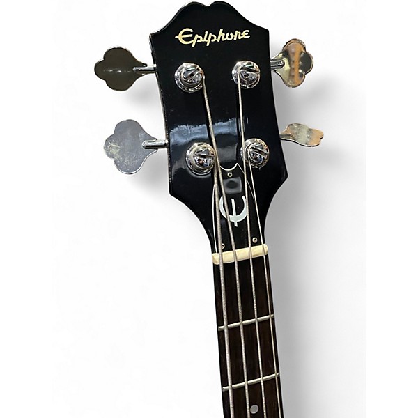 Used Epiphone RIVOLI  Ebony Electric Bass Guitar