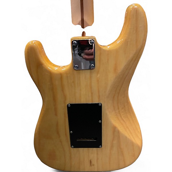 Used Fender FSR MIK ASH STRATOCASTER Natural Solid Body Electric Guitar