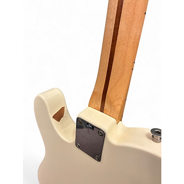Used Fender Standard Telecaster Olympic White Solid Body Electric Guitar