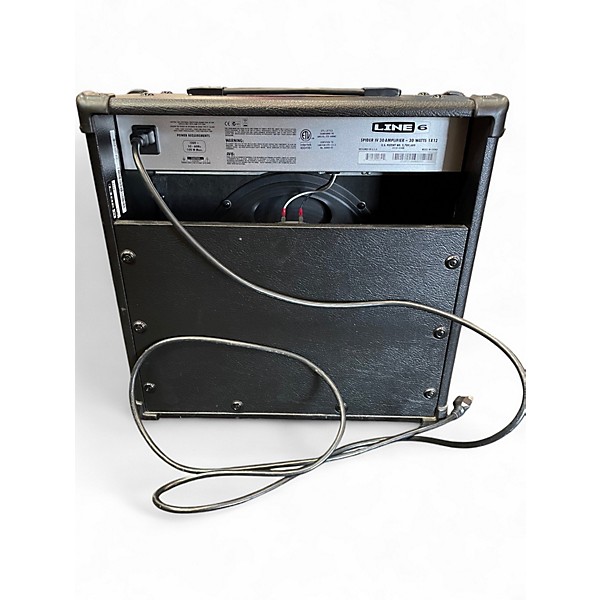 Used Line 6 Spider IV 30W 1x12 Guitar Combo Amp