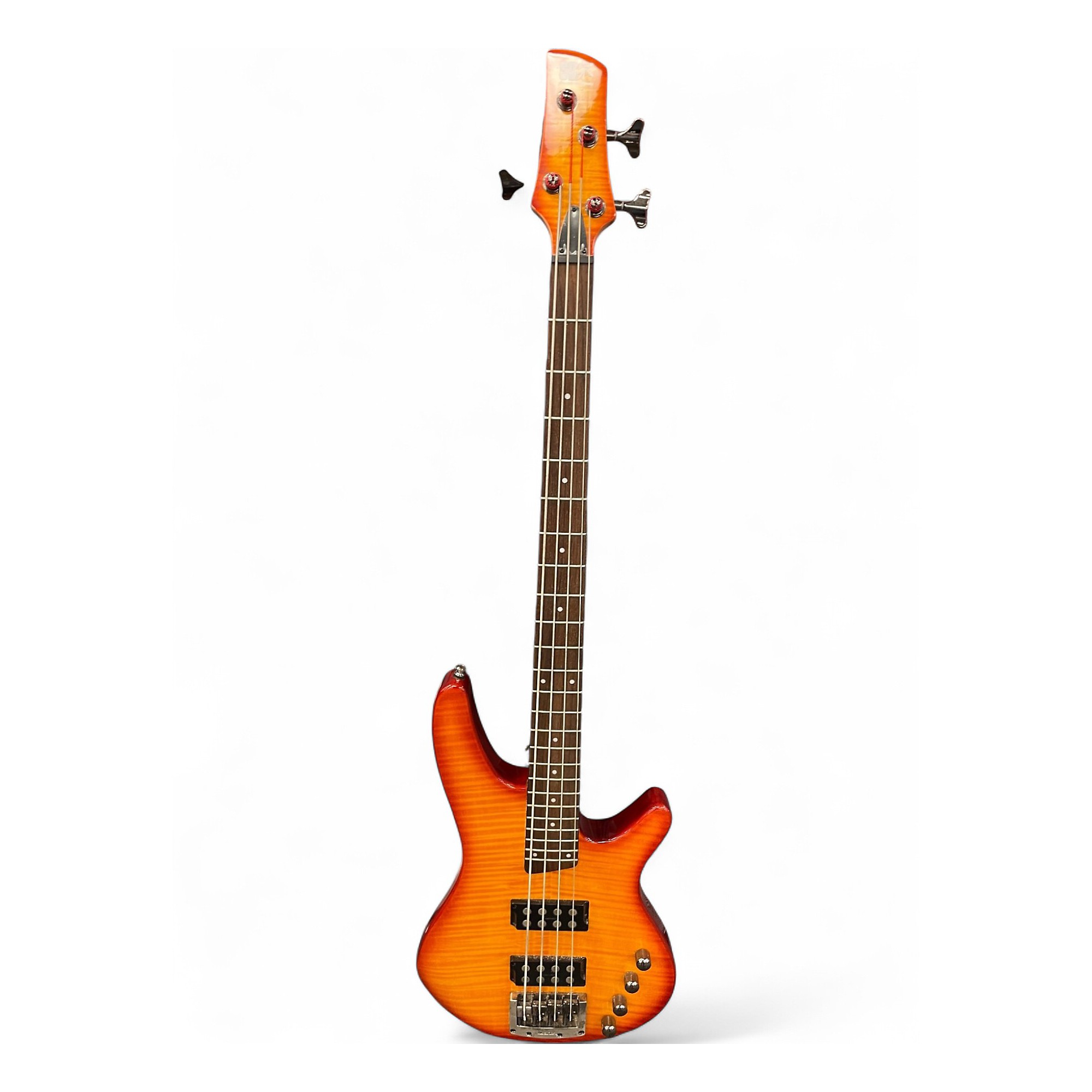 Used Ibanez SRX500 FLAME MAPLE HONEY Electric Bass Guitar FLAME