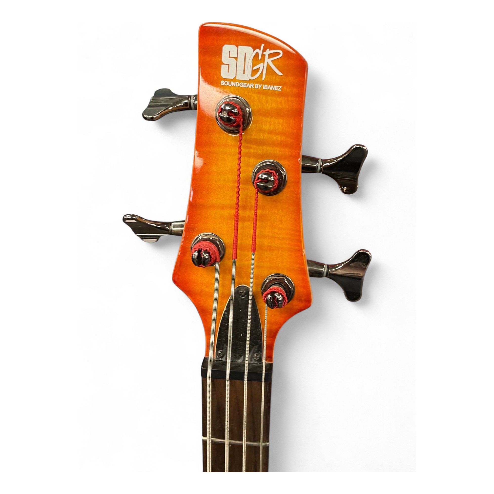 Used Ibanez SRX500 FLAME MAPLE HONEY Electric Bass Guitar FLAME