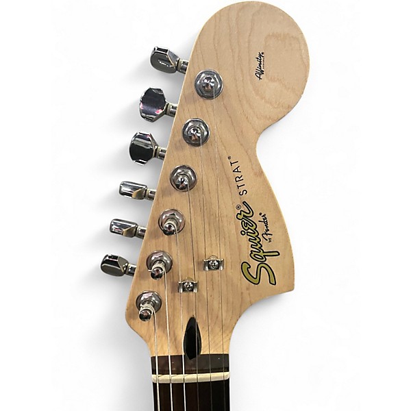 Used Squier Standard Stratocaster 2 Color Sunburst Solid Body Electric Guitar