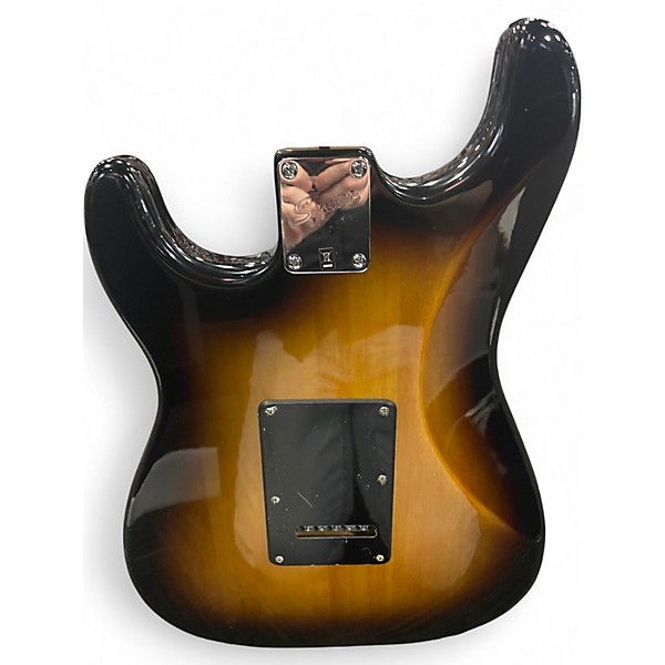 Used Squier Standard Stratocaster 2 Color Sunburst Solid Body Electric Guitar