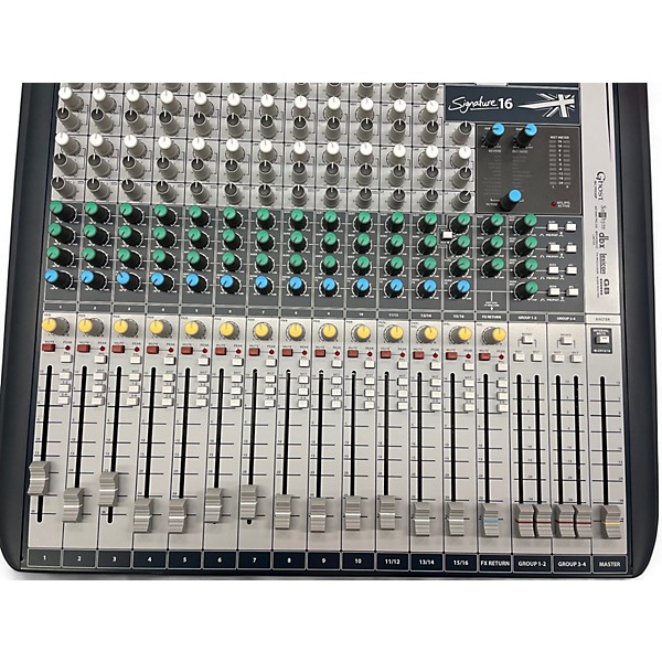 Used Soundcraft signature 16 Powered Mixer