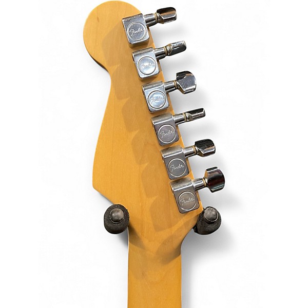 Vintage 1990 Fender American Standard Stratocaster Pewter Solid Body Electric Guitar