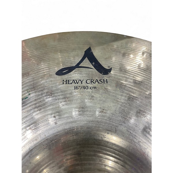 Used Zildjian 16in A Heavy Crash Cymbal