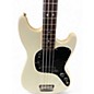 Vintage 1978 Fender Musicmaster Bass Antique White Electric Bass Guitar