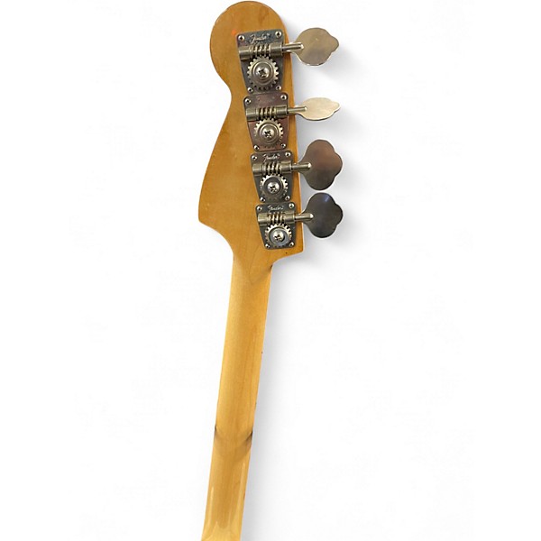 Vintage 1978 Fender Musicmaster Bass Antique White Electric Bass Guitar