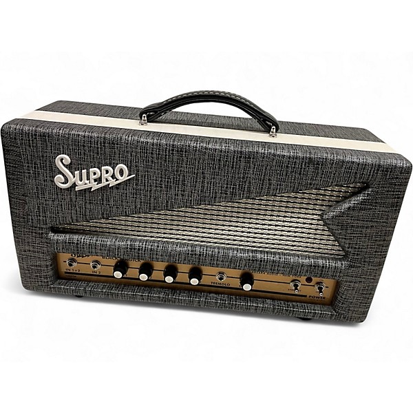 Used Supro black magick 1695t head Tube Guitar Amp Head