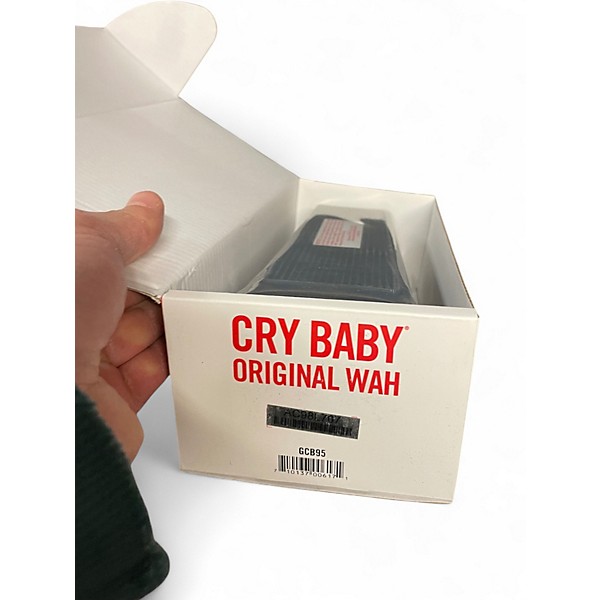 Used Dunlop GCB95 Original Crybaby Wah Effect Pedal