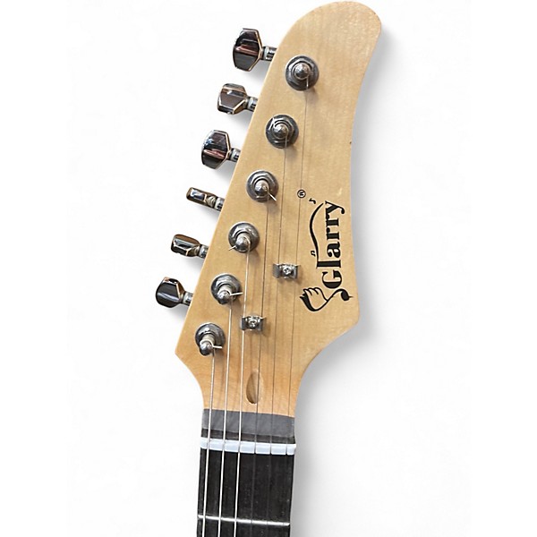 Used Glarry S STYLE RED Solid Body Electric Guitar