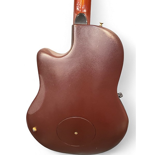 Vintage 1985 Ovation 1985-1 2 Color Sunburst Acoustic Electric Guitar