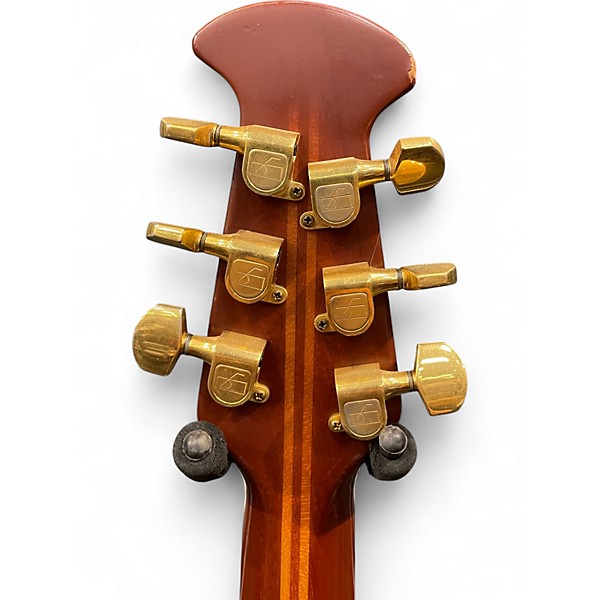 Vintage 1985 Ovation 1985-1 2 Color Sunburst Acoustic Electric Guitar