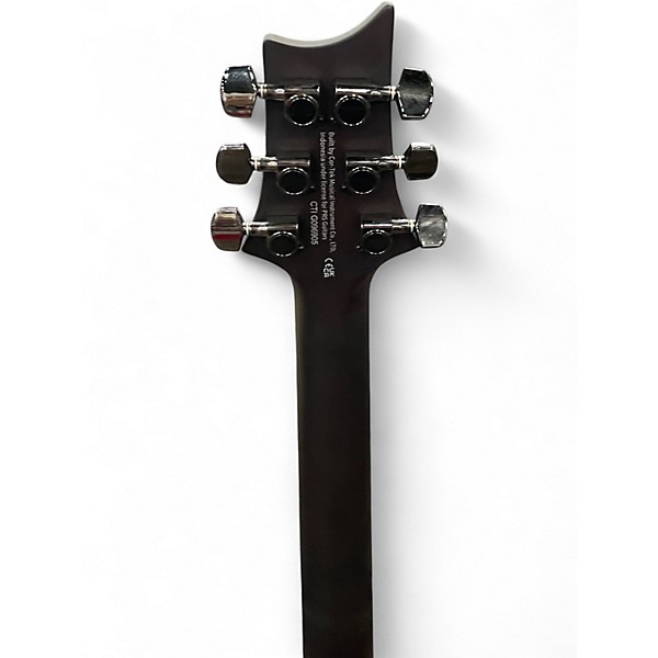 Used PRS SE Exotic DGT Laurel Burl Tobacco Sunburst Solid Body Electric Guitar