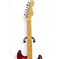 Used 2000s Fender American Standard Stratocaster Candy Apple Red Metallic Solid Body Electric Guitar