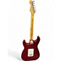 Used 2000s Fender American Standard Stratocaster Candy Apple Red Metallic Solid Body Electric Guitar