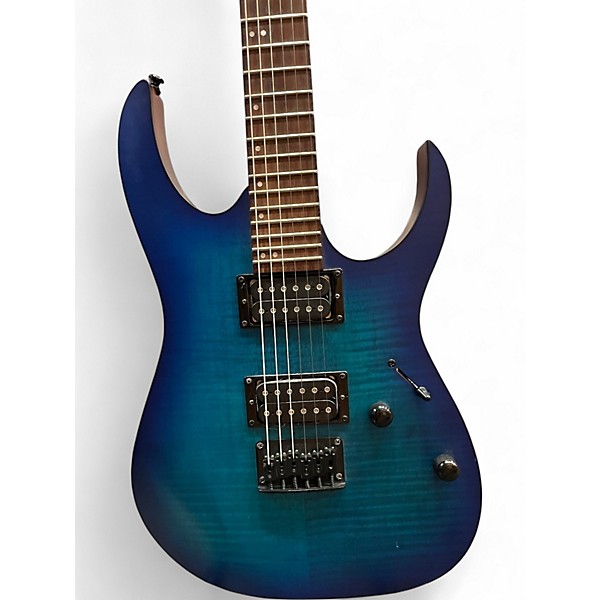 Used Ibanez RG6003FM TRANS BLUE BURST Solid Body Electric Guitar