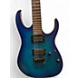 Used Ibanez RG6003FM TRANS BLUE BURST Solid Body Electric Guitar