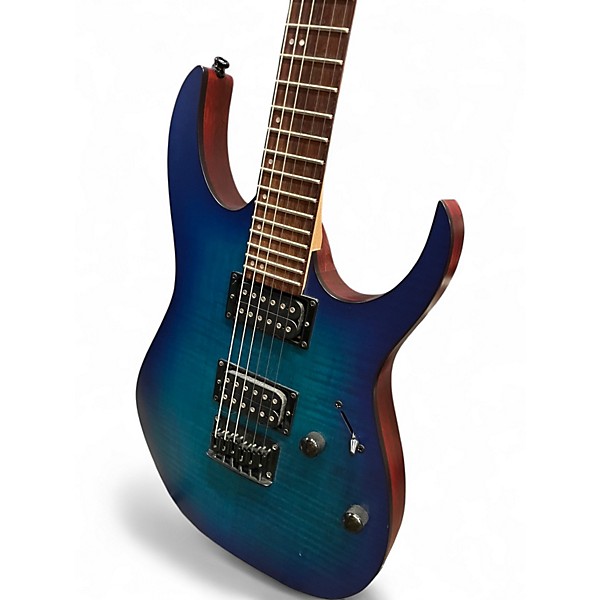 Used Ibanez RG6003FM TRANS BLUE BURST Solid Body Electric Guitar
