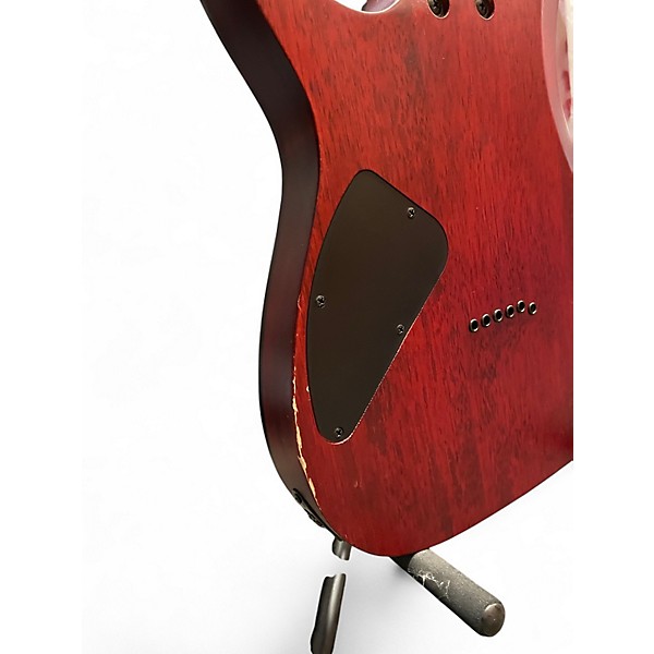 Used Ibanez RG6003FM TRANS BLUE BURST Solid Body Electric Guitar