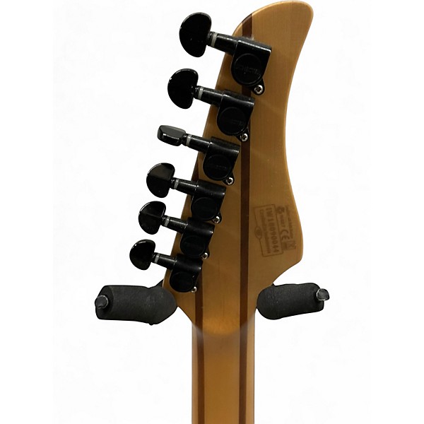 Used Schecter Guitar Research Reaper 6 Orange Burst Solid Body Electric Guitar