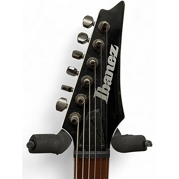 Used Ibanez RGIB6 Black Solid Body Electric Guitar