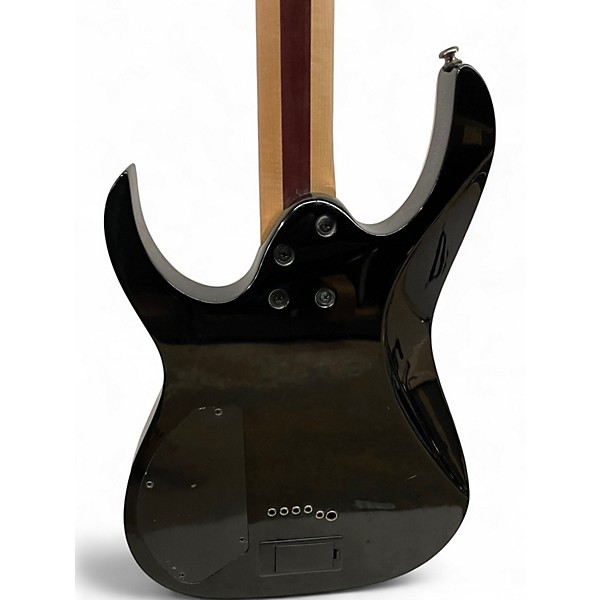 Used Ibanez RGIB6 Black Solid Body Electric Guitar