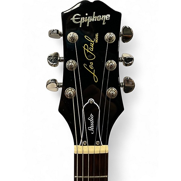 Used 2022 Epiphone Les Paul Studio SMOKEHOUSE BURST Solid Body Electric Guitar