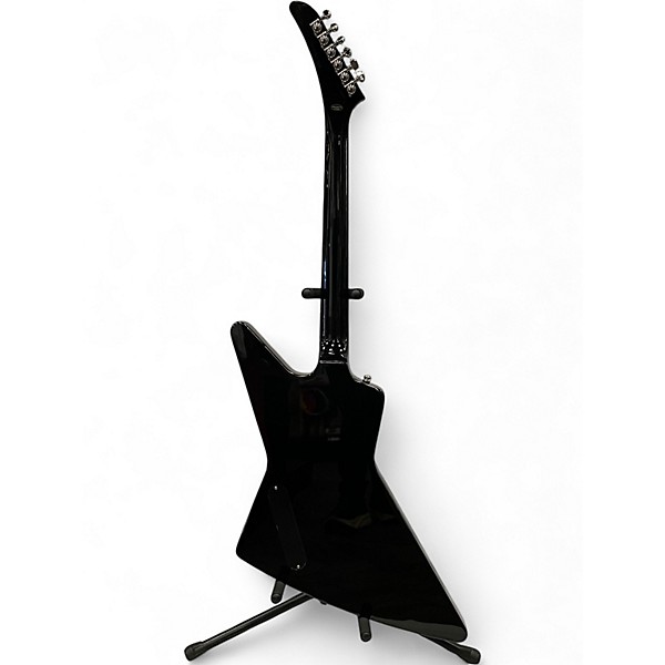 Used 2024 Epiphone Explorer Ebony Solid Body Electric Guitar