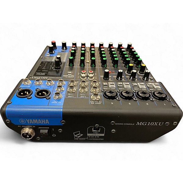 Used Yamaha MG10XU 10 Channel Mixer with Effects Unpowered Mixer